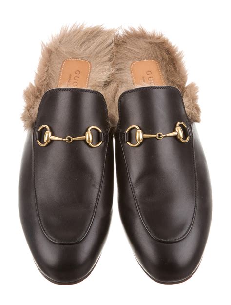 gucci wchuhe|gucci princetown fur sale.